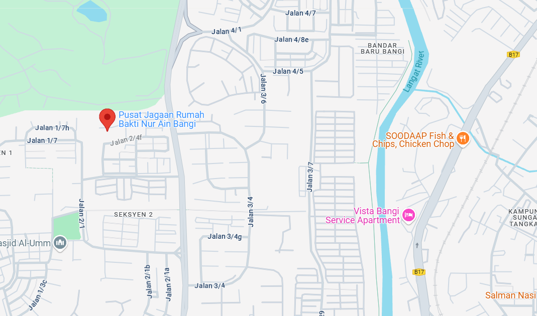 Map to Rumah Bakti